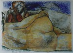 © S. Blumin, Melody, signed, unframed author's print of tempera, 1993 (click to enlarge) © S. Blumin, Melody, signed, unframed author's print of tempera, 1993 (click to enlarge)